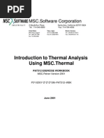 Introduction To Thermal Analysis Using MSC - Thermal