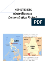 Unep-Dtie-Ietc: Waste Biomass Demonstration Project