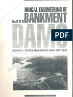 Geotechnical Engineering of Embankment Dams - Robin Fell, Et Al PDF