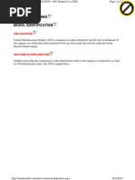 Article Beginning Model Identification: Vin Location