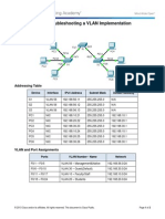 3.2.4.8 Packet Tracer - Troubleshooting A VLAN Implementation - Scenario 2 Instructions