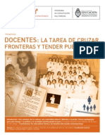 Docentes, La Tarea de Cruzar Fronteras y Tender Puentes