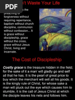 Cost of Discipleship