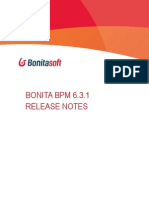 Bonita BPM 6.3.1 Release Notes