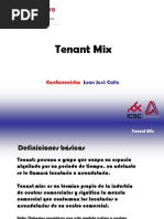 Tenant Mix - Juan José Calle