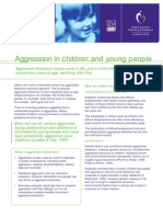 Aggression in Children and Young People