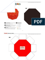 Chinese Box: Pattern: Scissors, Glue, A Used Ball-Point Pen