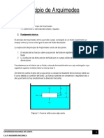 Principio de Arquimides-Laboratorio