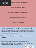 El Arte Secreto Del Actor - Antropología Teatral