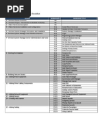 GL5555 Workshop Checklist