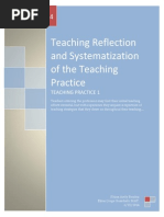 Reflection and Systematization of The Teaching Practice by Rhina Benitez