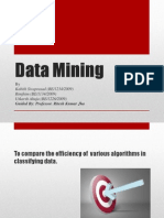 Data Mining: Kabith Sivaprasad (BE/1234/2009) Rimjhim (BE/1134/2009) Utkarsh Ahuja (BE/1226/2009)