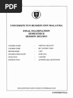 Malaysia Final Examination: Universiti