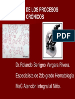 Anemia de Los Procesos Cronicos