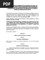 Convenio Doble Tributacion Chile - Reino Unido (Documento Original)