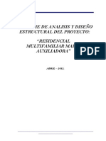 Informe de Calculo Estructural Final