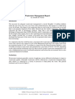 6 - Wastewater Management Report - Armelle de Vienne