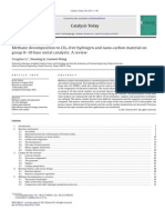 Methane Decomposition To COx-free Hydrogen and Nano-Carbon Material On