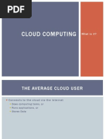 Cloud Computing: What Is It?