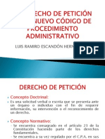 El Derecho de Peticion Esap PDF