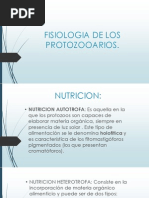 Fisiologia de Los Protozooarios