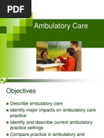 Ambulatory Care Medical Surgical Nursing