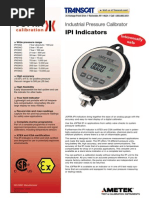 IPI Indicators: Industrial Pressure Calibrator