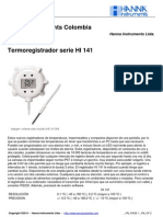 HI 141 Termometro Datalogger