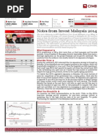 Notes From Invest Malaysia 2014: KPJ Healthcare