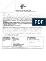 Emergency Cesarean Guideline