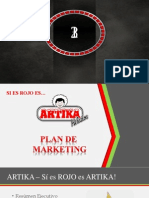 Plan de Marketing Artika