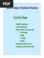 CEL351 GravityDam StabilityAnalysis