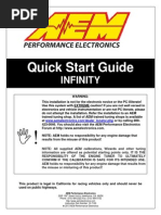 Quick Start Guide: Infinity