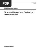 USACE Strcutral Design and Evaluation of Outlet Works