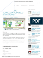 Configurando Topología VoIP CISCO (Comandos) Totalidad en Redes by D4nnR