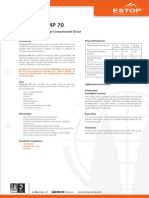 0422-06-29-34 Datasheet File Estogrout MP 70 08-07-04