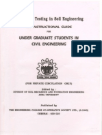 Soil Mechanics Lab Manual