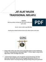 Contoh - Contoh Alat Muzik Tradisional Melayu