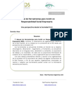 Manual Responsabilidad Social Empresarial