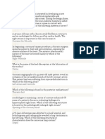 Clinical Anatomy Questions