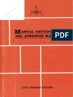 Luis Umbert Santos - Manual Ortodoxo Del AP Masón