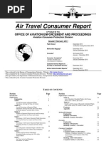 2011 February Air Travel Consumer Report