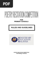 Rules and Guidelines: FOR Primary Schools