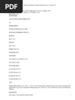 Atlas Cycle Industries LTD Vs State of Haryana & Anr On 11 August, 1971