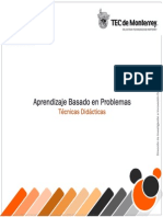 Aprendizaje Basado en Problemas PDF