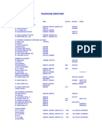 Telephone Directory MCD