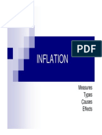 Inflation: Measures Types Causes Effects