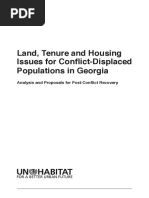 Land, Tenure and Housing Issues For Conflict-Displaced Populations in Georgia