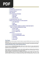 Vertical Shaft Calcination Process Description