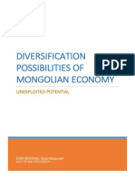 Diversification of Mongolian Economy Unexploited Potential-1